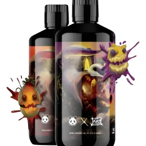 Pre Entreno Liquido Pump Sauce Panda Sabor Strawberry Cherry Mango Candy 946 Ml