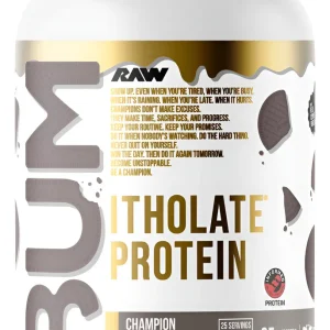 RAW NUTRITION CBUM ITHOLATE PROTEIN 2 LBS 900 GR 25 SERVICIOS SABOR CHAMPION MENTALITY