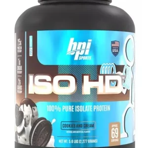 Proteina Bpi Iso Hd 4.8lbs 69 Srv Isolate Sabor Cookies And Cream
