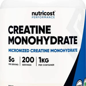 Suplemento Nutricost De Monohidrato De Creatina Micronizado