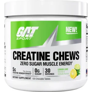 Gat Creatina Chews 120 Tablets Sabor Lemon Lime