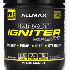 Impact Igniter Sport (pre Entreno) 50sv Peach Mango - Allmax Sabor Peach/mango